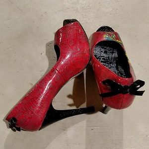 Red Serpent Sexy Heels